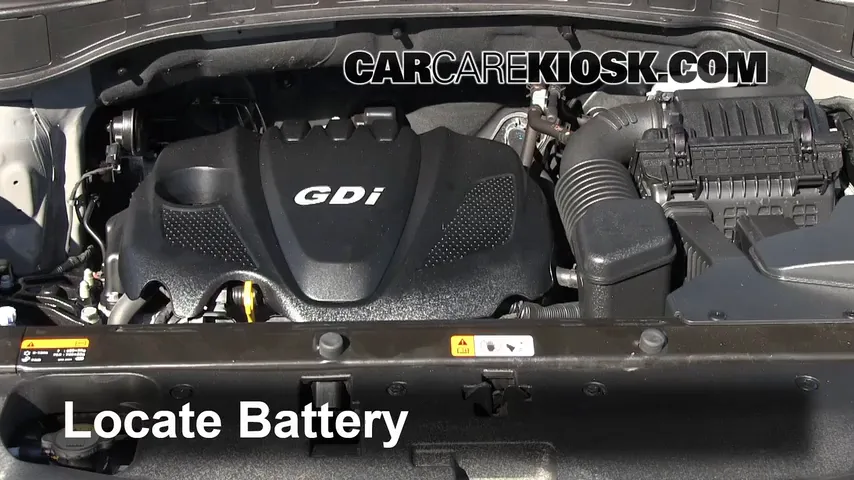 2013 Hyundai Santa Fe Sport 2.4L 4 Cyl. Battery